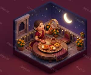Countdown to Karva Chauth 2026 - Thu, Oct 29, 2026