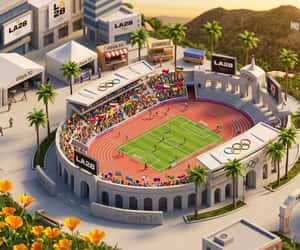 Countdown to Summer Olympic Games Los Angeles 2028 - Fri, Jul 14, 2028