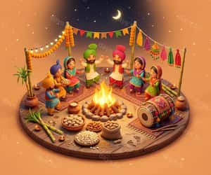 Countdown to Lohri - Tue, Jan 13, 2026