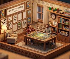 Countdown to National Puzzle Day - Thu, Jan 29, 2026