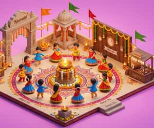 Countdown to Navratri 2026 - Sun, Oct 11, 2026