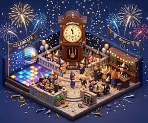 Countdown to New Year's Eve - Thu, Dec 31, 2026