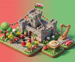 Countdown to Saint David's Day - Sun, Mar 1, 2026