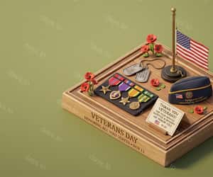 Countdown to Veterans Day - Wed, Nov 11, 2026
