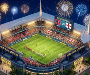 Countdown to FIFA World Cup Quarter-Final: Norway vs England - Sat, Jul 11, 2026, 5:00 PM