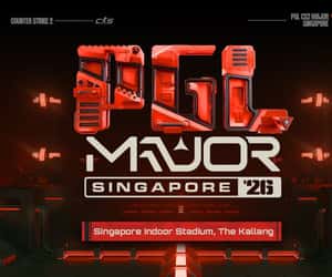 Countdown to PGL Major Singapore 2026 (CS2) - Wed, Nov 25, 2026